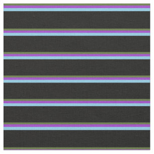 Tissu Vert olive foncé, Orchidée foncée, bleu ciel et no