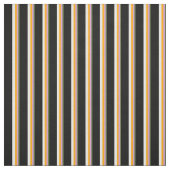 Tissu Vert olive foncé, prune, orange, blanc & noir (Échantillon)