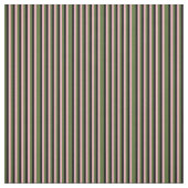 Tissu Vert olive foncé, rose pâle et noir (Échantillon)