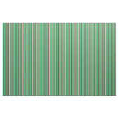 Tissu Vert olive foncé, Vert, Noir et Rose clair (Yard)