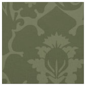 Tissu Vert olive Renaissance Floral (Fermer)