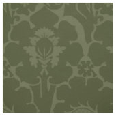 Tissu Vert olive Renaissance Floral (Échantillon)