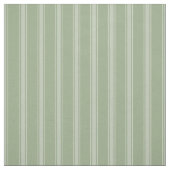 Tissu Vert Sauge & Rayures Vert Gris Clair (Échantillon)