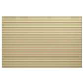 Tissu Vert, Saumon foncé et tan (Yard)