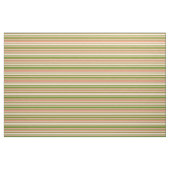 Tissu Vert, Saumon foncé et tan (Fat Quarter)