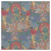 Tissu vert Tara (Fermer)