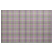 Tissu Vert, tartan classique lilas. (Yard)