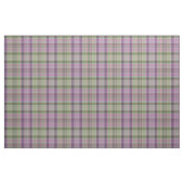 Tissu Vert, tartan classique lilas. (Fat Quarter)