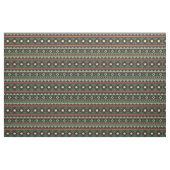 Tissu Vert tribal du sud-ouest (Fat Quarter)