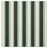 Tissu Vert, Turquoise, Bleu clair, Noir, Bleu foncé (Échantillon)