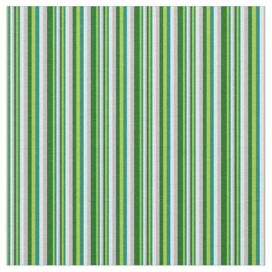 Tissu Vert, Turquoise, Cyan clair, Gris et Vert foncé (Fermer)