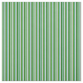 Tissu Vert, Turquoise, Cyan clair, Gris et Vert foncé (Échantillon)