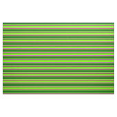 Tissu Vert, vert foncé, Brown et orange (Fat Quarter)