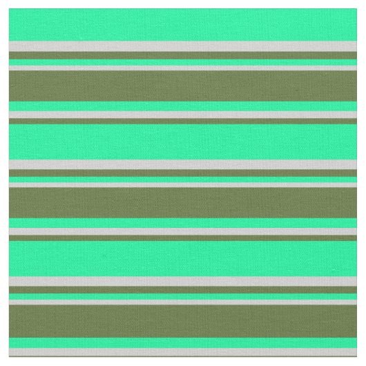 Tissu Vert, vert foncé et gris clair (Fermer)
