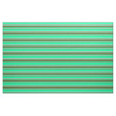 Tissu Vert, vert foncé et gris clair (Fat Quarter)