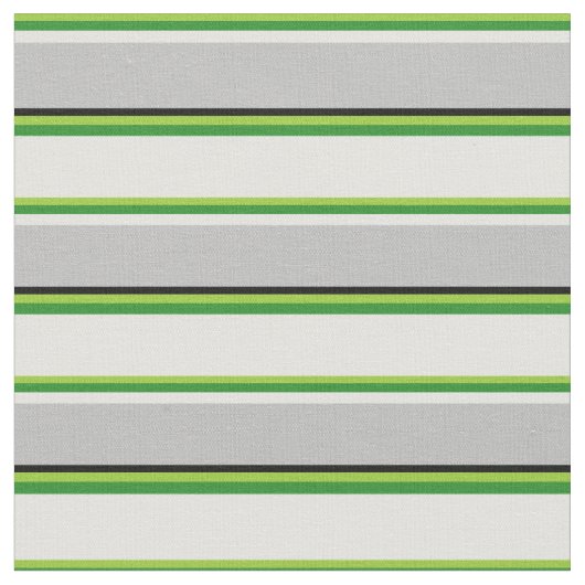 Tissu Vert, Vert forêt, Cyan clair, Gris et Noir (Fermer)