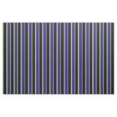 Tissu Vert, Violet, Bleu de minuit, Noir et Blanc (Fat Quarter)
