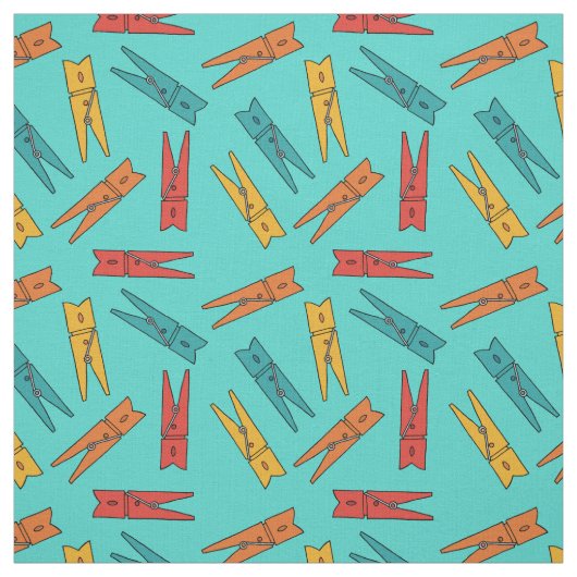 Tissu Vêtements colorés Pegs Salle de lavage (Échantillon)