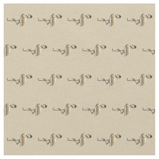 Tissu Vibe de vacances Gold Retro (Fermer)
