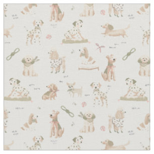 Tissu Vibrations d'aboiement - chiens race de chiots