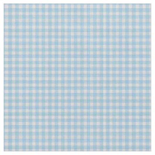 Tissu Vichy bleu barbeau vif (Fermer)
