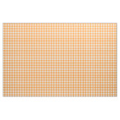 Tissu Vichy Orange (Yard)