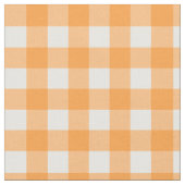 Tissu Vichy Orange (Fermer)