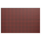 Tissu Vichy Rouge et Noir Buffalo Rustique (Fat Quarter)