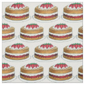 Tissu Victoria Sponge Cake British Food Baking Dessert (Échantillon)