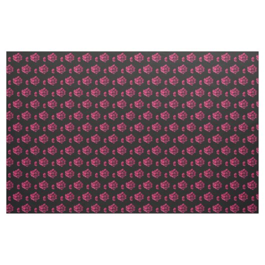 Tissu Vie morte framboise (Yard)