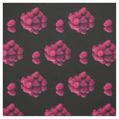 Tissu Vie morte framboise (Échantillon)