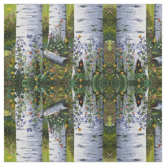 Tissu Vieille Aspen Grove (Échantillon)