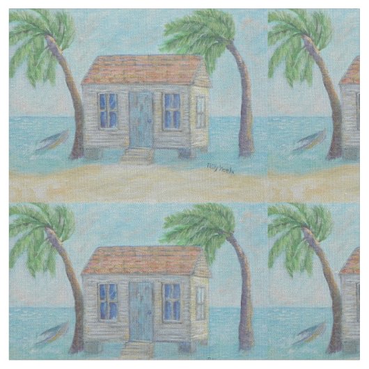 TISSU VIEILLE MAISON DE CONQUE DE KEY WEST (Fermer)