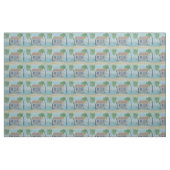 TISSU VIEILLE MAISON DE CONQUE DE KEY WEST (Fat Quarter)