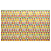 Tissu Vifs Zigzags Boho (Yard)