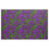 Tissu Vigne de Clematis pourpre (Yard)