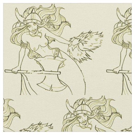 Tissu Viking Mermaid Warrior Thunder_Cove  (Fermer)