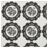 Tissu Viking Raven Banner Thor Freya Loki (Échantillon)