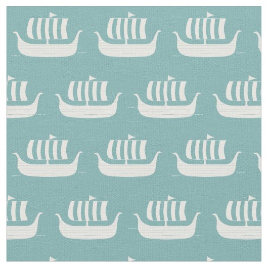 Tissu Viking ships (Fermer)