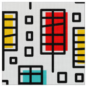 Tissu Ville de Feuille (Fermer)