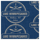 Tissu Ville faite sur commande de Winnipesaukee NH de (Fermer)