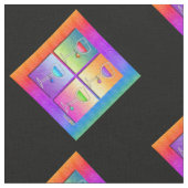TISSU - VIN POP ART (Fermer)