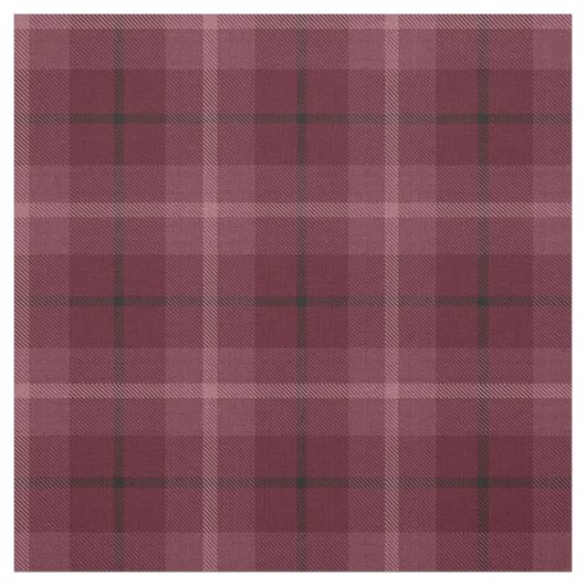 Tissu Vin, prune rouge, plaid noir/blanc pourpre de (Échantillon)