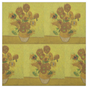 Tissu Vincent Van Gogh 15 Tournesols Peinture