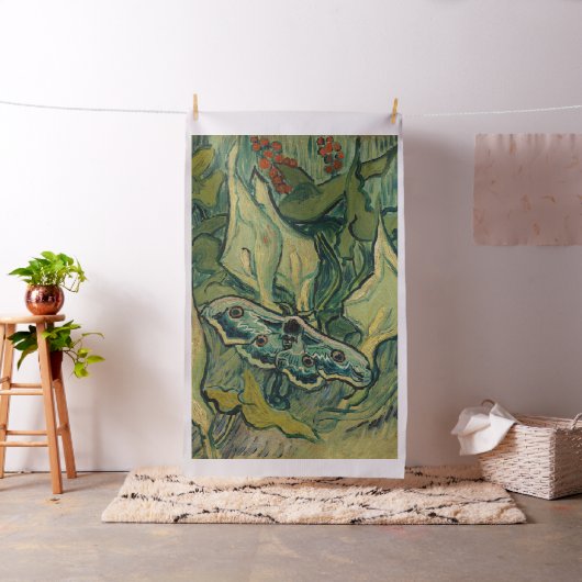 Tissu Vincent van Gogh - Giant Peacock Moth (In Situ)