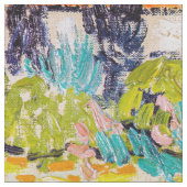 Tissu Vincent van Gogh - Jardin à Arles (Fermer)