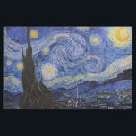 Tissu Vincent Van Gogh - La nuit étoilée<br><div class="desc">The Starry Night / La nuit etoilee - Vincent Van Gogh en 1889</div>