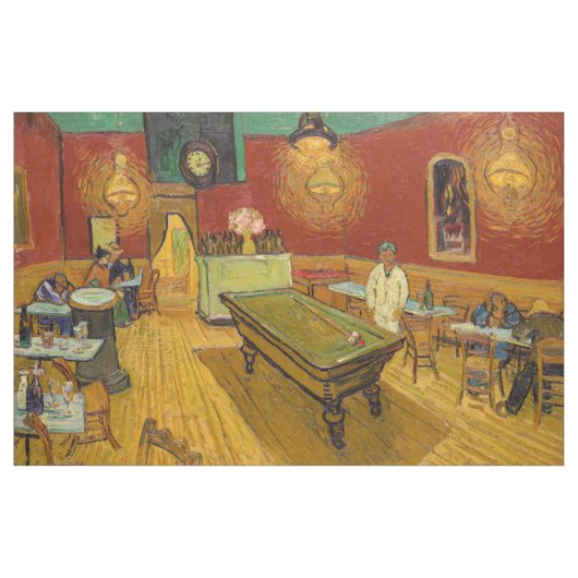 Tissu Vincent van Gogh - Le Night Café (Yard)