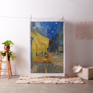 Tissu Vincent van Gogh - Terrasse de café la nuit
