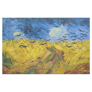 Tissu Vincent van Gogh - Wheatfield with Crows